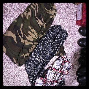 3 Pairs lulaRoe Leggings paid $36 each pair